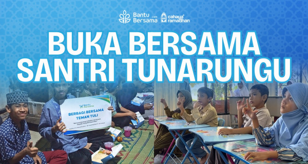 Buka Bersama Santri Tunarungu