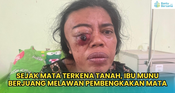 Munu Akuba, Petani Yang Bertahan Dengan Penglihatan Yang Terus Menghilang