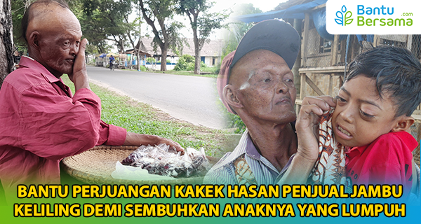 Temani Perjuangan Kakek Hasan, Penjual Jambu Keliling