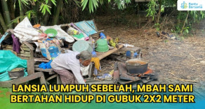 Di Usia Senja, Mbah Sami Tetap Berjualan Demi Bertahan Hidup
