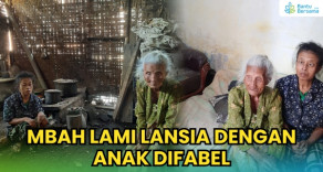 Mbah Lami Lansia Dengan Anak Difabel